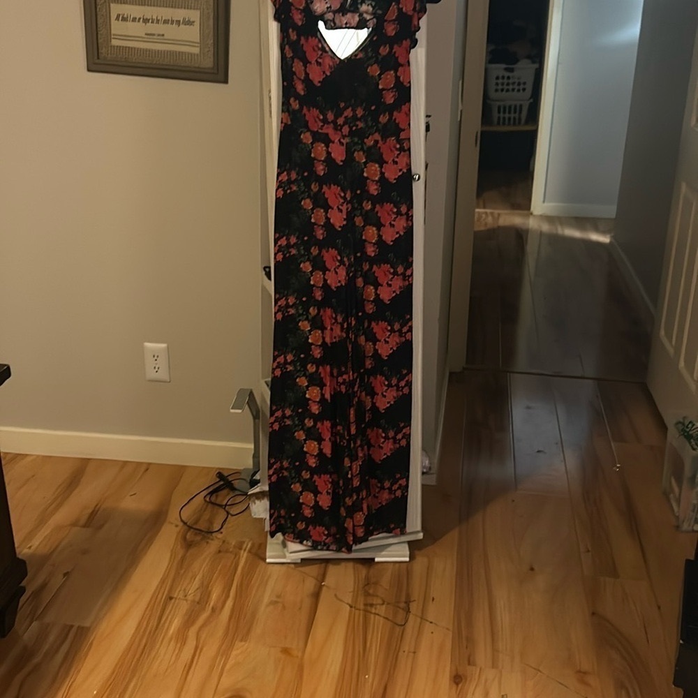 Plenty by Tracy Reese Pink V-Neck Bodycon Jumpsuit